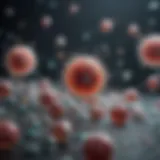 Illustration of antibiotic resistance mechanisms at a cellular level