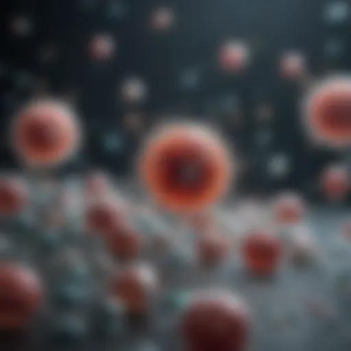 Illustration of antibiotic resistance mechanisms at a cellular level