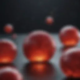 The intricate composition of blood cells