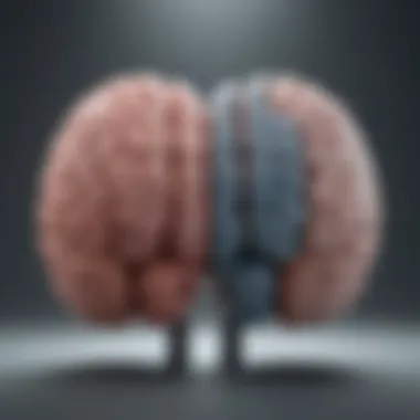 Distinct Functions of Left and Right Brain Hemispheres Visual representation of brain hemispheres showing their distinct areas and functions.