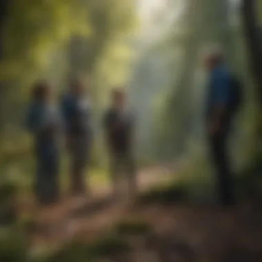 The Rise of Citizen Science A diverse group of individuals participating in a citizen science project