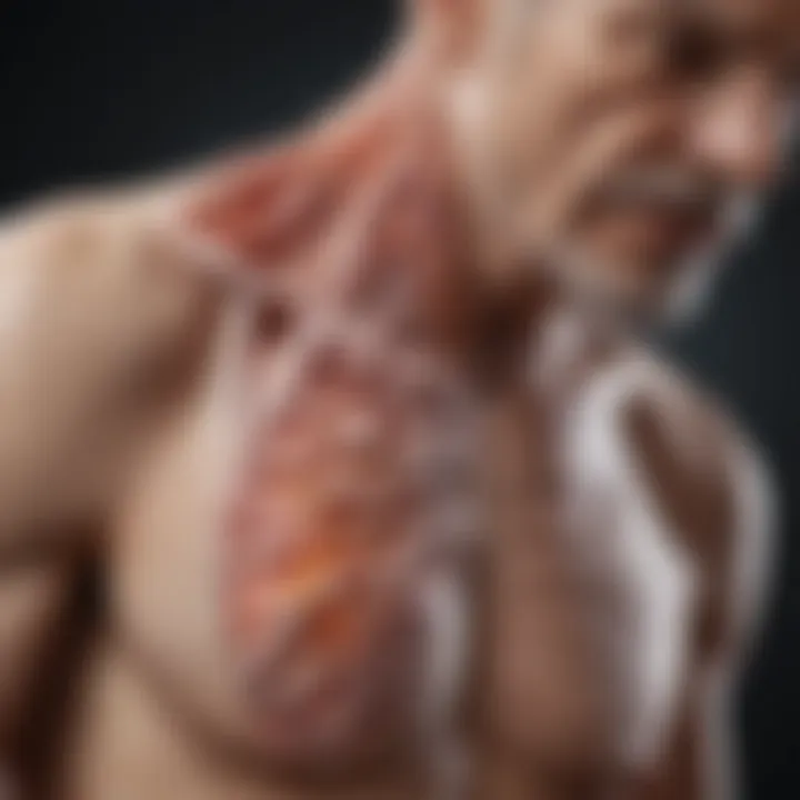 Diagram illustrating the connection between COPD and osteoporosis