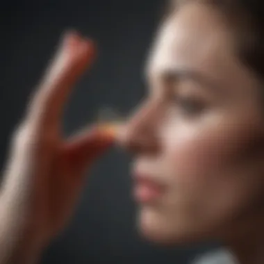 Infographic on prevention strategies related to inflammation and migraines