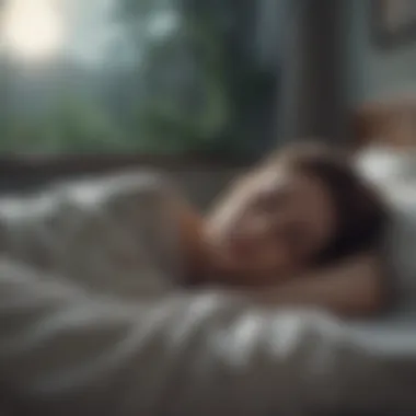 The Importance of Sleep in Mental Health Dreamlike landscape representing restful sleep
