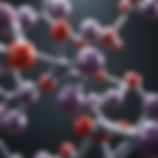 Molecular structure of arginine showcasing its role in nitric oxide production