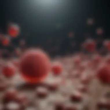 Impact of Immune Cells on Health Outcomes Graph illustrating the impact of immune cell activity on health outcomes