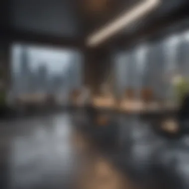 Modern Work Environment Dynamic office space reflecting modern work trends
