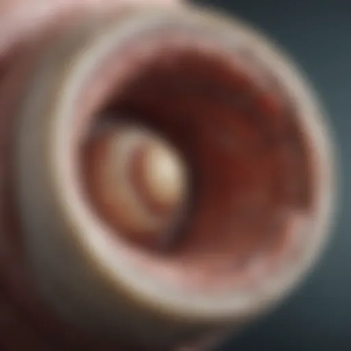 Detailed anatomical structure of the meniscus