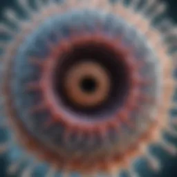 Viral structure of influenza virus