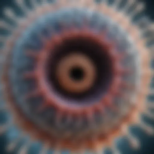 Viral structure of influenza virus