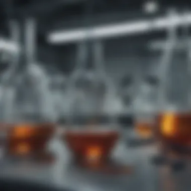 Laboratory Techniques in Genetic Engineering Illustration of a laboratory focused on genetic engineering techniques