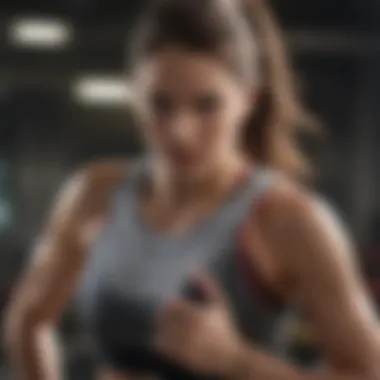 Wearable Heart Rate Trackers in Sports Athletes engaging in performance training with wearable heart rate trackers.