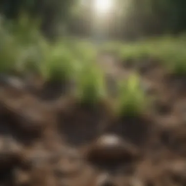 The Nitrogen Cycle: A Key Component of Soil Health Illustration of nitrogen cycle in soil ecosystem