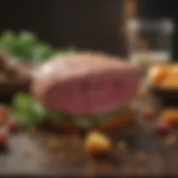 Visual representation of liver health improvement through diet