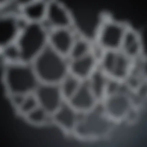 Chemical structure of a peroxide compound illustrating its unique bonding