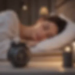 A peaceful sleeping environment promoting relaxation and restfulness