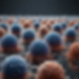 Visual representation of cold viruses