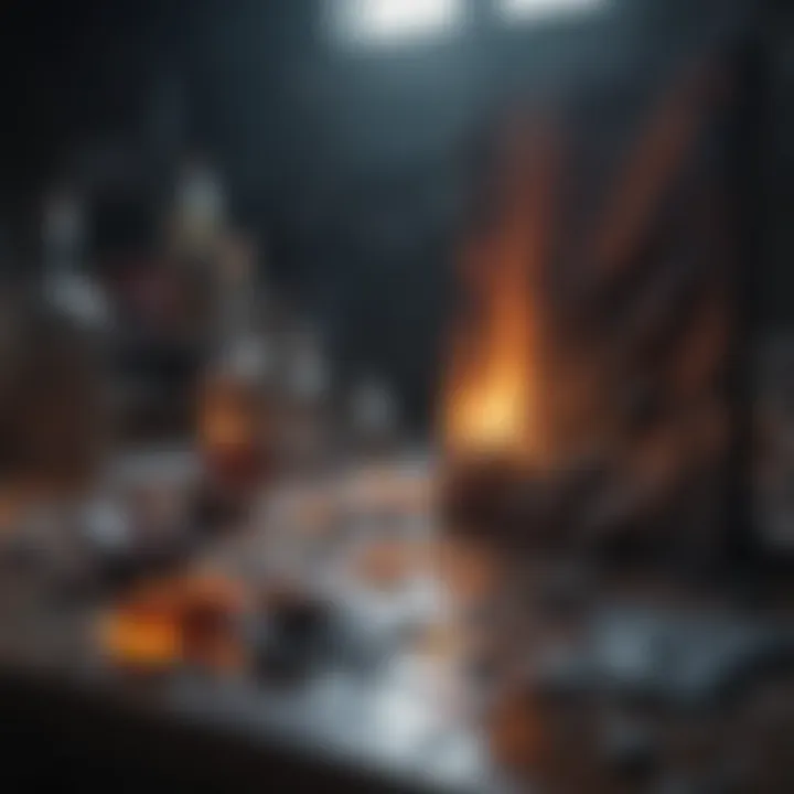 A visual exploration of different artistic mediums