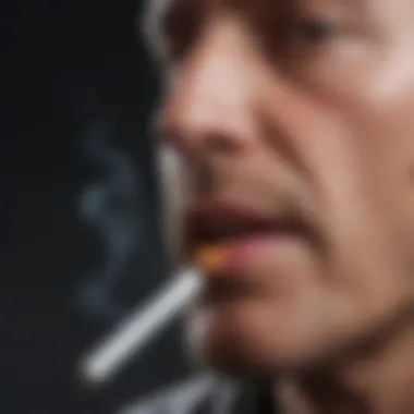 Public Health Impact of Smoking Cessation Infographic on public health impact of smoking cessation