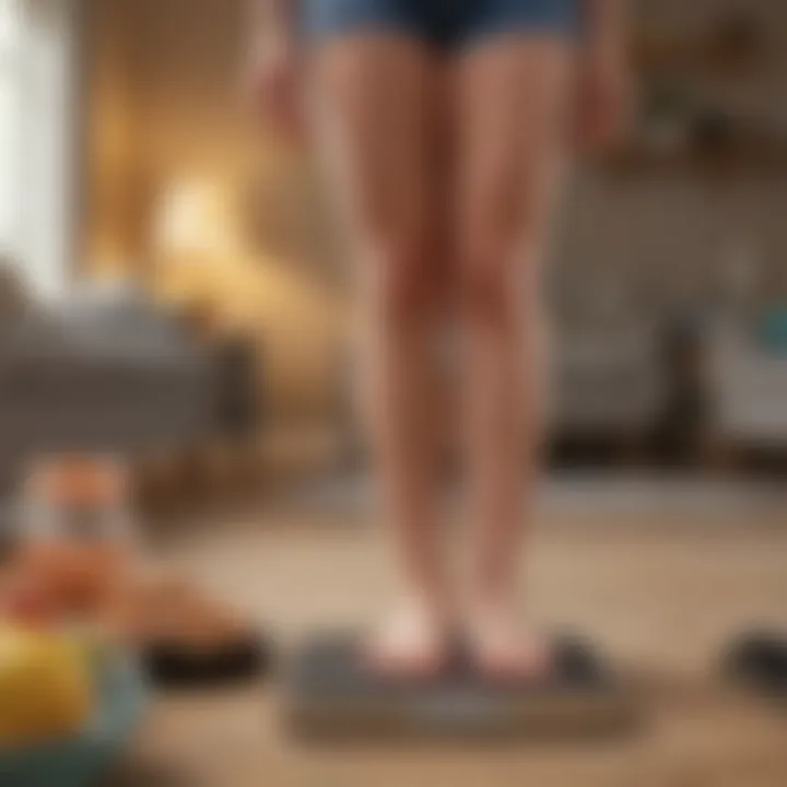 Representation of lifestyle factors affecting weight loss