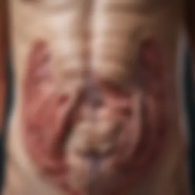 Diagnostic Approaches for Upper Stomach Pain Flowchart illustrating diagnostic methods for upper abdominal issues