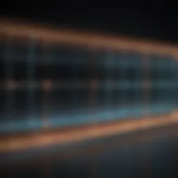Illustration of Ultra-Wideband frequency spectrum showcasing its extensive bandwidth